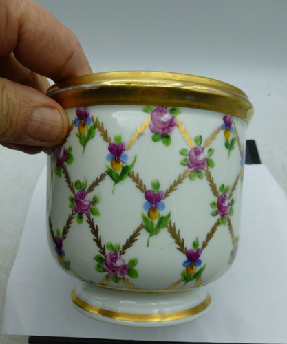 Petit cache pot porcelaine - petit,