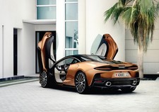 Mclaren GT Poster Print Super Car Picture A1 A2 A3 Sports Lambo Doors Wall Art