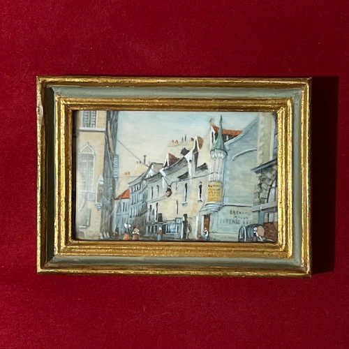 Tableau peinture miniature