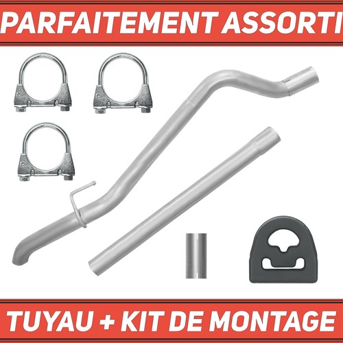 Tuyau échappement pour - tuyau, d'échappement
