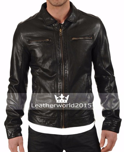 Blouson cuir noir pour - blouson,