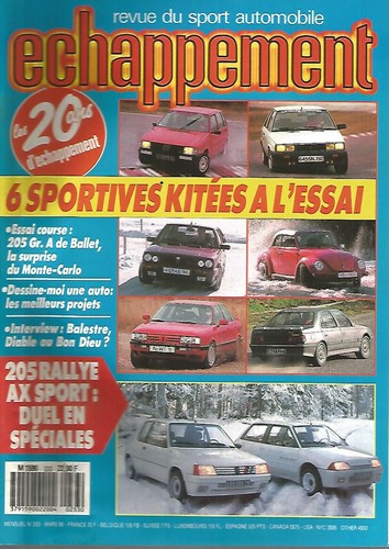 Echappement 233 205 rallye - echappement, n°233