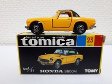 Tomica - No.23 Honda S800M Color Orange Made In Japan