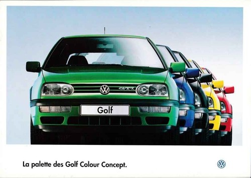 Catalogue brochure golf - catalogue, gti