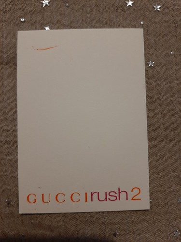 Carte parfumée perfume card - parfumée,