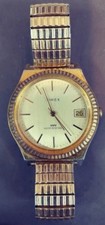 Vintage Timex mechanical hand winding water resistant date watch
