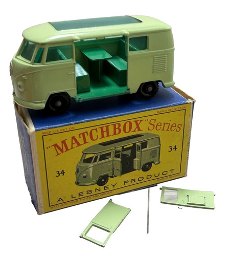 Matchbox volkswagen camping - volkswagen,