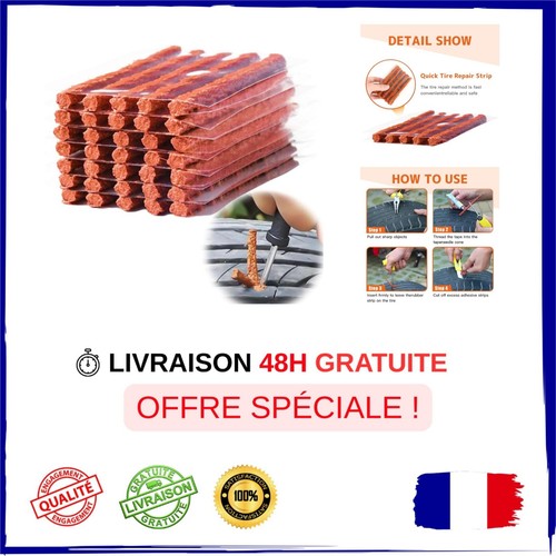 Kit réparation pneu tubeless