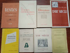 Lot 8 livres anciens scolaires
