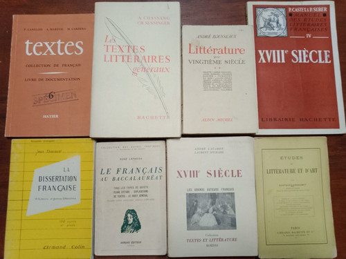 Lot livres anciens scolaires - lot,
