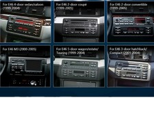 CAM+OBD+DVR+ For BMW E46 M3 Eonon E46X7 9" Car Radio Stereo GPS Sat Navi CarPlay