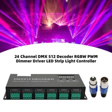 24 Canaux Décodeur DMX 512