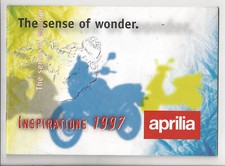 Aprilia Moto 6.5 RS125 RS250 Pegaso 650 & 50cc etc. brochure 1997