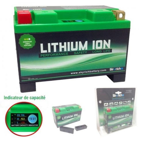 Batterie lithium ytz10s - batterie, ytz10s-bs