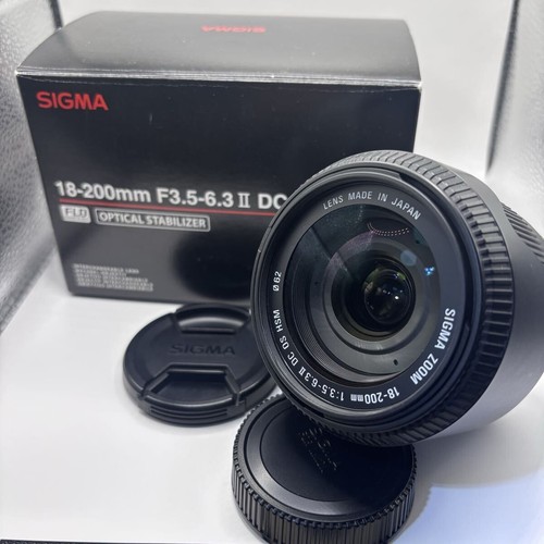 Objectif zoom sigma 200 - sigma, 18-200
