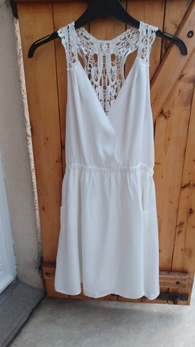 Robe été blanche - robe, d'été