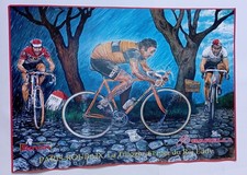 AFFICHE de CYCLISME -  PARIS