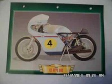 CARTE FICHE MOTO CZ TYPE 860