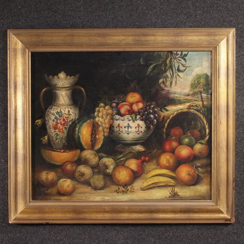 Peinture espagnol carré - espagnol, huile