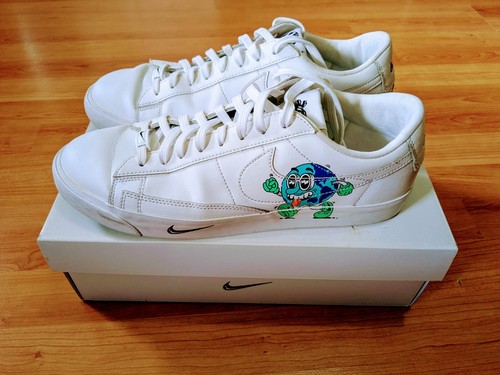 Nike blazer low flyleather - blazer,
