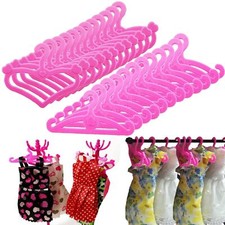 Portable Doll Hanger Plastic Hanger for Doll Toy Mini Hanger d...