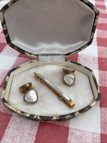 Vtg pince cravate et - à,