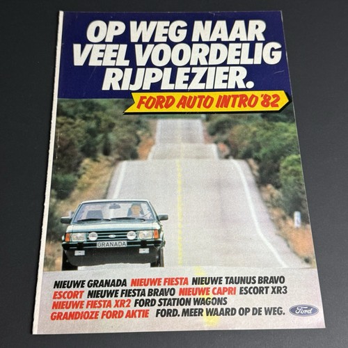 Ford programma 1982 16p - programma,