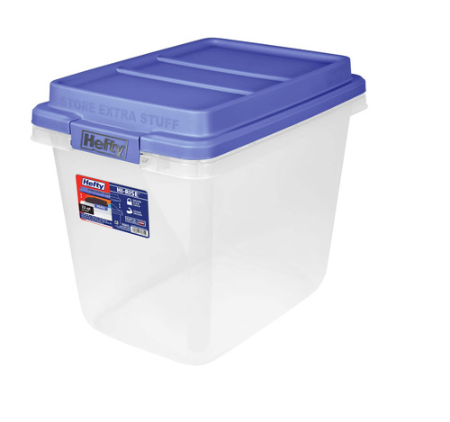 Hefty quart clear storage - quart,