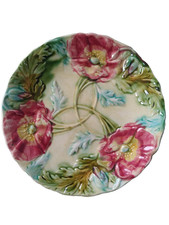 Antique Vintage French Rose Decorated Slippers Plate 
