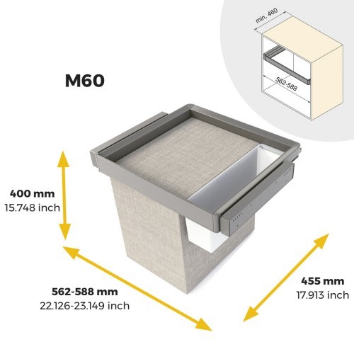 Kit bac rangement panier - kit,