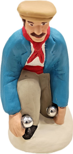 Santon joueur de - 7, cm