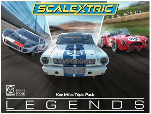 Scalextric lot triple ken - scalextric,