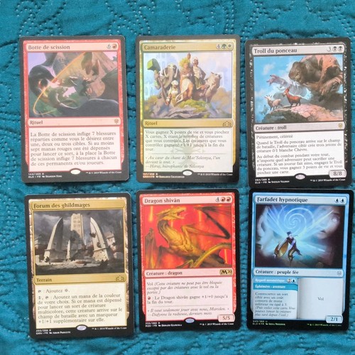 Lot cartes magic 2019 - lot,