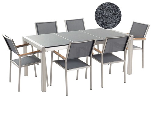 Table jardin 6 chaises - jardin,