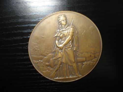 Médaille bronze siège - bronze, de