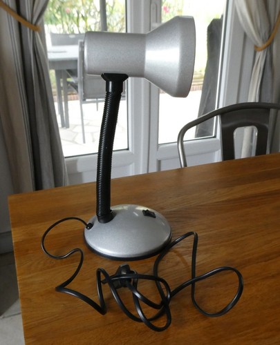 Lampe bureau grise - lampe,