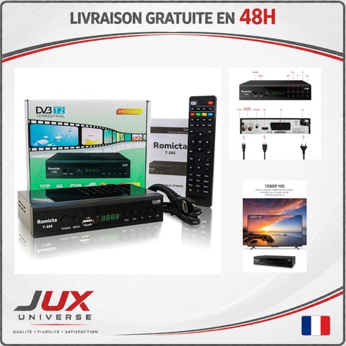 Décodeur tnt dvb c - tnt, dvb-t2/c