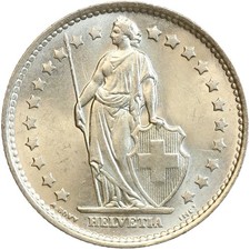 1 Franc Suisse Argent -