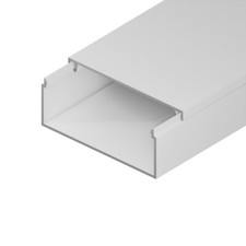 Goulotte électrique PVC blanc