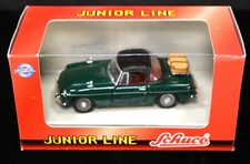 MGB Cabrio Softop Green 1:43 Diecast Schuco Junior Line Mint in Box