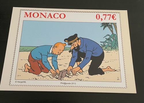 Monaco 2012 encart tintin - 2012,