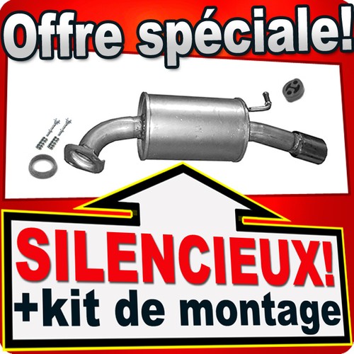 Silencieux arriere pour - arriere,