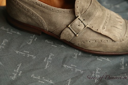 Mocassins paul smith gris daim - mocassins,