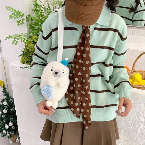 Peluche sac bandoulière - sac,