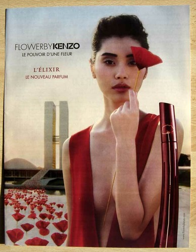 Publicité papier parfum - publicité,