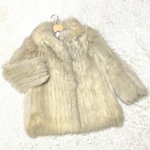 Veste manteau fourrure