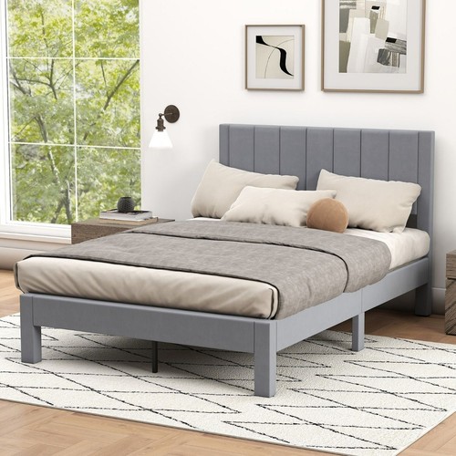 Lit double 140x200cm velours - double,