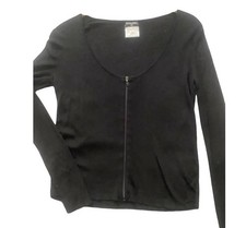 Veste courte Noire Chanel T.40