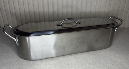 Poissonnière inox épaisse - inox,