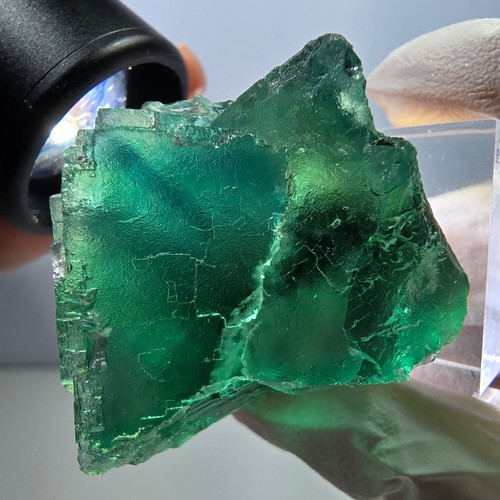 Cube fluorite fantôme - cube,